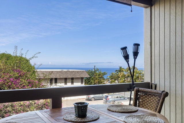 77-301 Noelani Way Unit 12, Kailua-Kona, HI 96740 - deck with a water view