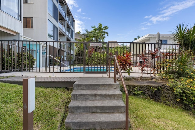 77-301 Noelani Way Unit 12, Kailua-Kona, HI 96740 - view of swimming pool with stairs