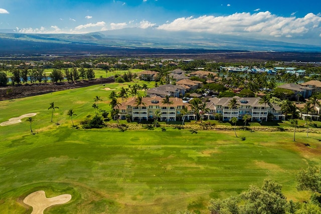 69-200 Pohakulana Pl Unit E2, Waikoloa, HI 96738 - aerial view of residential area with a golf course and a mountain backdrop