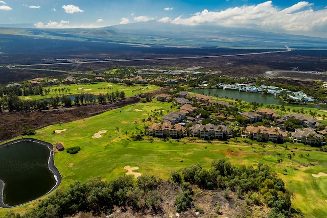 69-200 Pohakulana Pl Unit E2, Waikoloa, HI 96738 - aerial view of residential area with a golf club and a water and mountain view