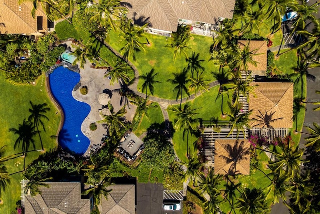 69-200 Pohakulana Pl Unit E2, Waikoloa, HI 96738 - aerial view of a pool area