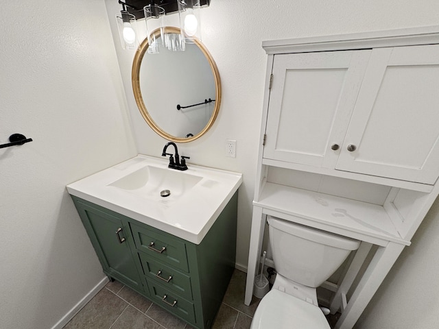17-312 Volcano Rd, Kurtistown, HI 96760 - bathroom with vanity and tile patterned floors