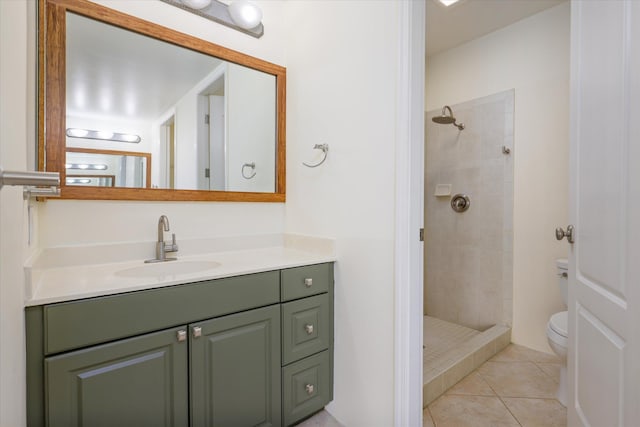 75-6060 Kuakini Hwy Unit E4, Kailua-Kona, HI 96740 - full bathroom with vanity, tiled shower, and tile patterned floors