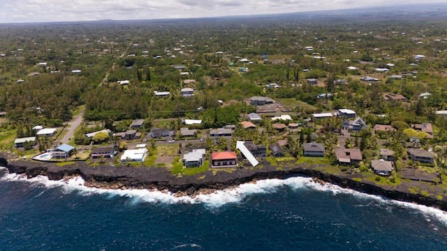 15-974 Paradise Ala Kai Dr, Keaau, HI 96749 - aerial overview of property's location featuring a large body of water