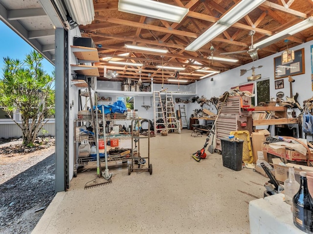 15-974 Paradise Ala Kai Dr, Keaau, HI 96749 - garage featuring a workshop area