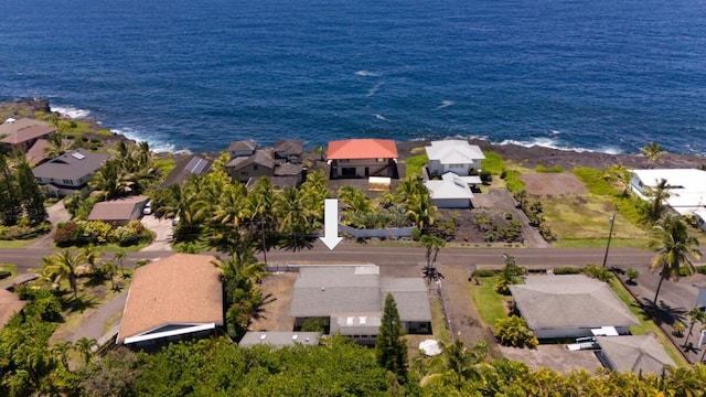 15-974 Paradise Ala Kai Dr, Keaau, HI 96749 - aerial view of residential area with a large body of water