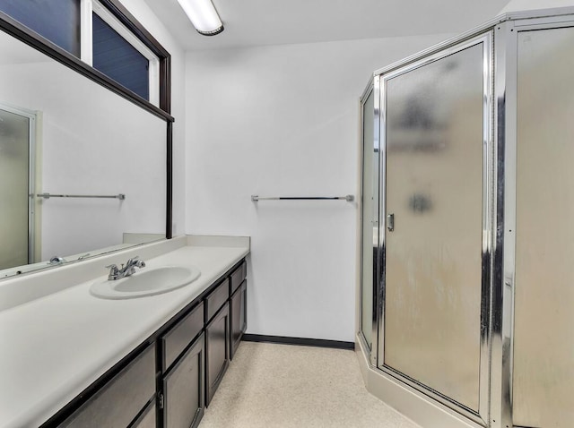 15-974 Paradise Ala Kai Dr, Keaau, HI 96749 - full bath with a stall shower and vanity