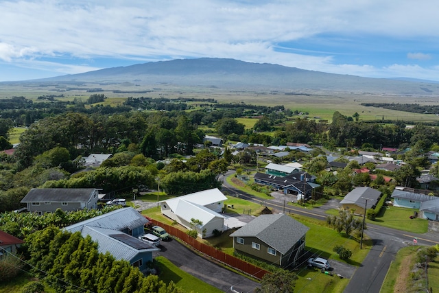 64-5246 Puu Nani Dr, Kamuela, HI 96743 - aerial view of residential area with a mountainous background