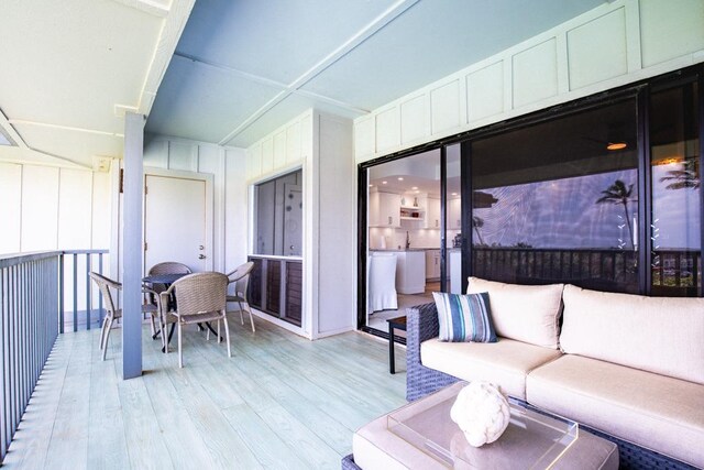 1565 Pee Rd Unit 122, Koloa, HI 96756 - deck featuring outdoor lounge area