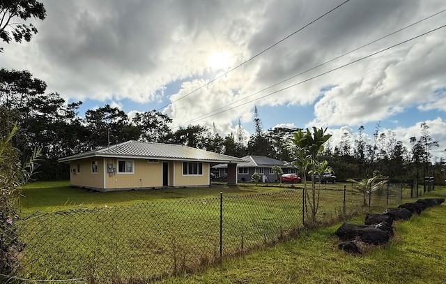 16-2110 Pearl Dr, Pahoa, HI 96778 - view of front of home featuring a metal roof