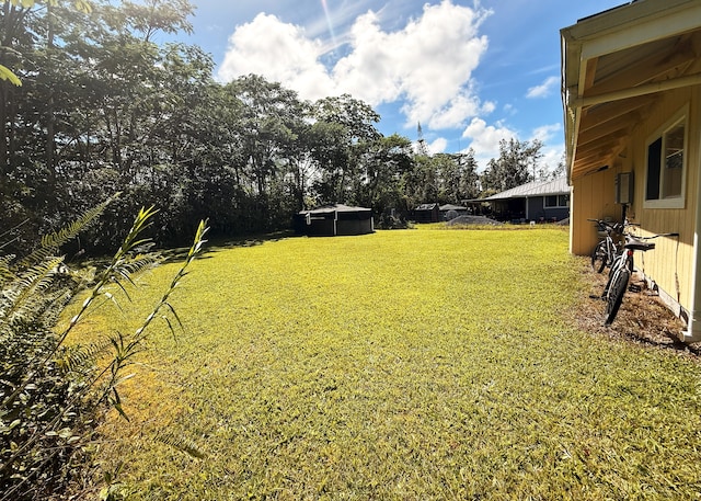 16-2110 Pearl Dr, Pahoa, HI 96778 - view of grassy yard