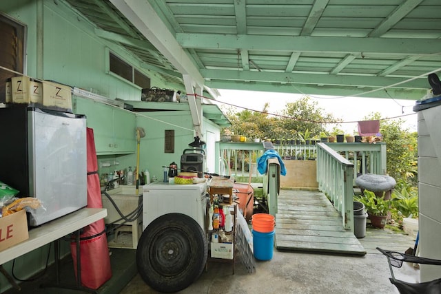 73-4216 Kiekie St, Kailua-Kona, HI 96740 - view of garage
