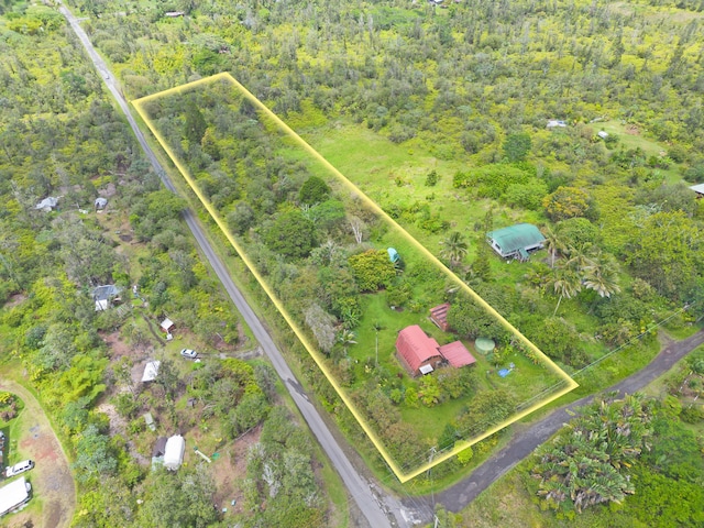 16-1331 Opeapea Rd, Mountain View, HI 96760 - view of property location featuring property parcel outlined