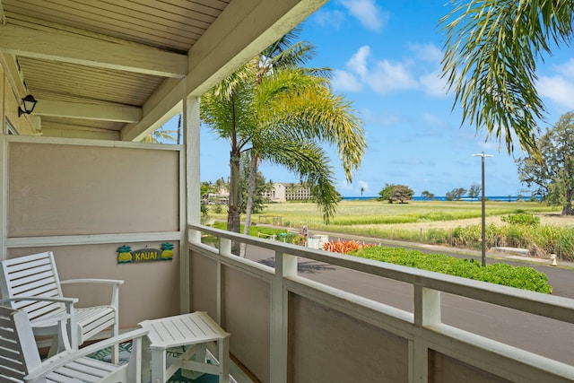 525 Aleka Lp Unit F15, Kapaa, HI 96746 - view of balcony