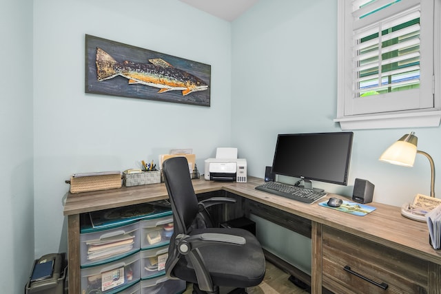 4919 Pepelani Lp Unit 2A, Princeville, HI 96722 - office featuring wood finished floors