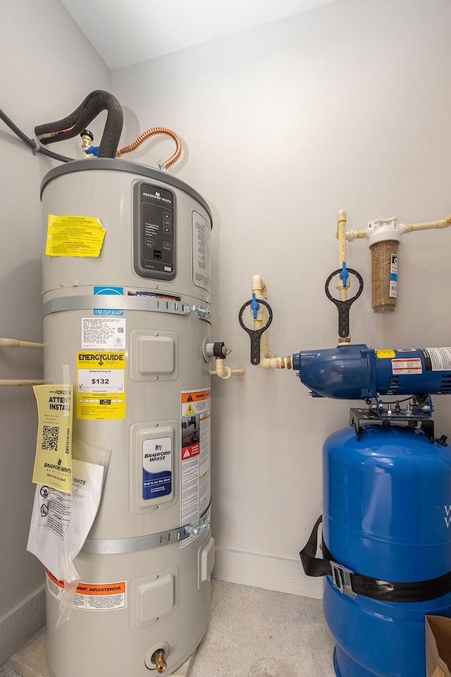 16-2069 Azure Dr, Pahoa, HI 96778 - utility room with secured water heater