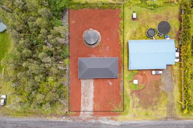 16-2069 Azure Dr, Pahoa, HI 96778 - aerial view of property's location with property parcel outlined