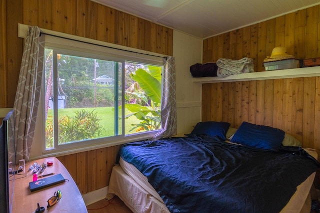 398 Ohai St, Hilo, HI 96720 - bedroom featuring wood walls