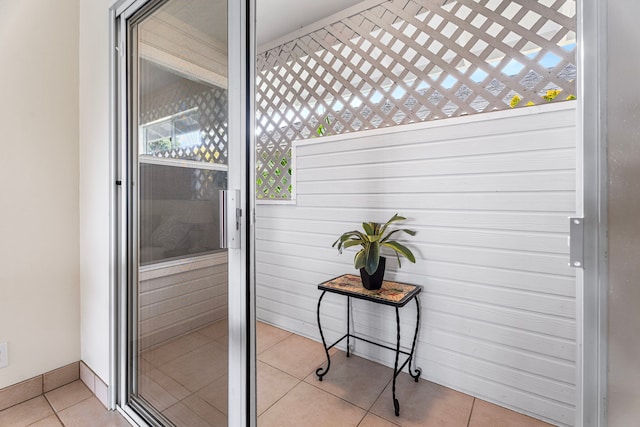 75-217 Nani Kailua Dr Unit 157, Kailua-Kona, HI 96740 - doorway with light tile patterned flooring