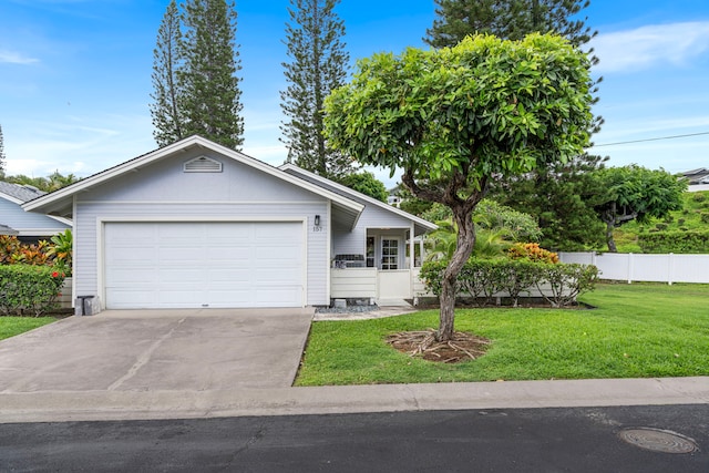 75-217 Nani Kailua Dr Unit 157, Kailua-Kona, HI 96740 - view of front of house with concrete driveway and an attached garage