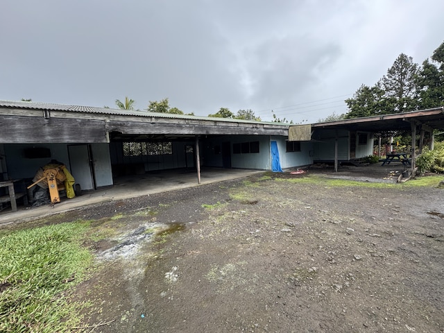 18-7855 Kulani Rd, Mountain View, HI 96771 - exterior space with a carport
