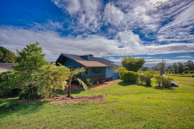 45-3463 Kahana Dr, Honokaa, HI 96727 - view of green lawn