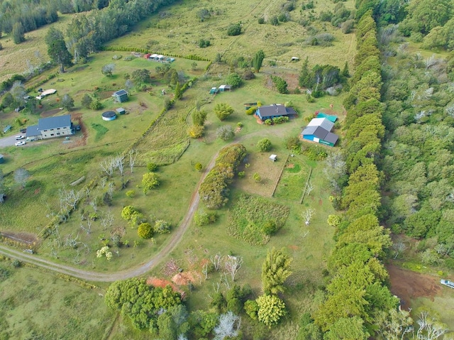 45-3463 Kahana Dr, Honokaa, HI 96727 - aerial view of property's location featuring rural landscape