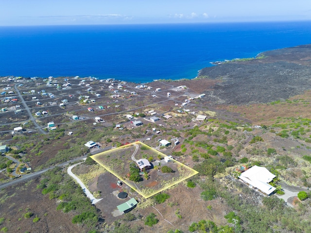 88-1544 Pikake Ave, Captain Cook, HI 96704 - aerial overview of property's location with a large body of water