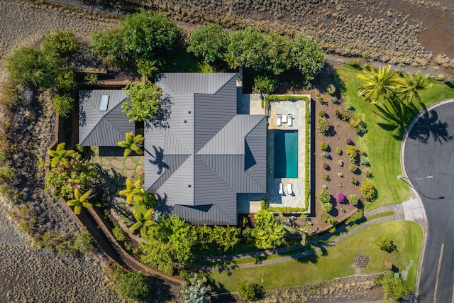 59-217 Lele Naia Dr, Kamuela, HI 96743 - aerial view of property and surrounding area with a pool