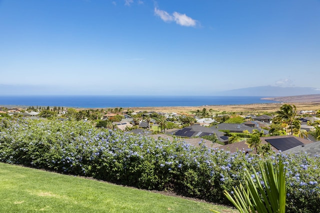 68-3609 Eleele St, Waikoloa, HI 96738 - water view with nearby suburban area