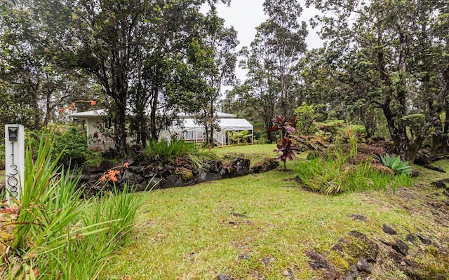 11-3082 Pa Alii St, Volcano, HI 96785 - view of green lawn