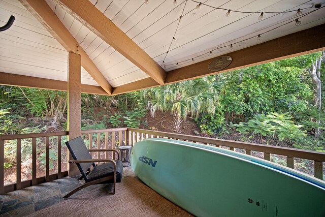 4701 Kawaihau Rd Unit B201, Kapaa, HI 96746 - view of balcony