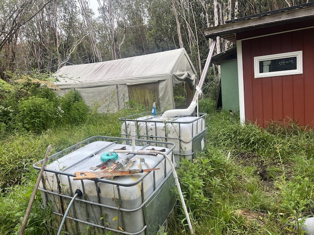 18-2040 Pomaikai St, Volcano, HI 96785 - view of yard with an outdoor structure