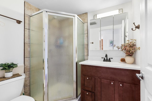 75-5719 Alii Dr Unit 314, Kailua-Kona, HI 96740 - bathroom featuring vanity and a stall shower