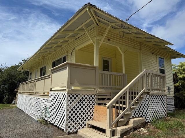 46-4180 Honokaa Waipio Rd, Honokaa, HI 96727 - rear view of property