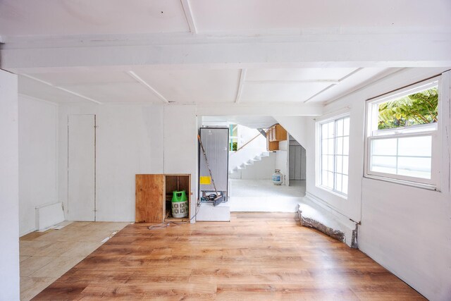 12-557 Hawaii St, Pahoa, HI 96778 - bonus room featuring stairway and light wood-style flooring