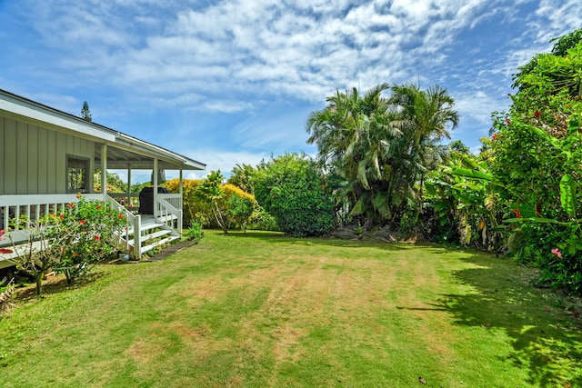 3795 Kelii Pl, Princeville, HI 96722 - view of green lawn