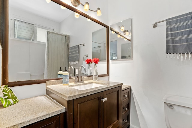 3795 Kelii Pl, Princeville, HI 96722 - full bath with vanity and a shower with curtain