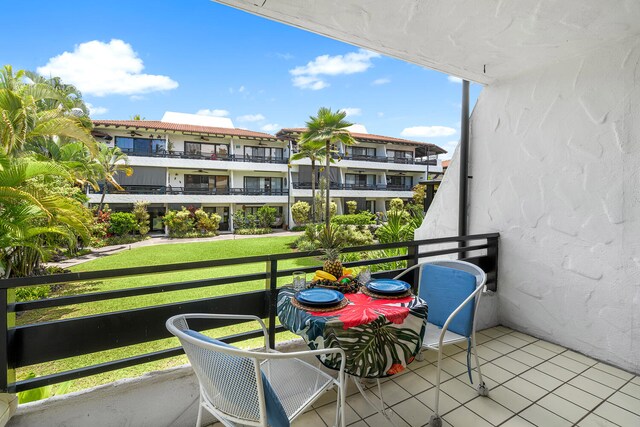 75-6082 Alii Dr Unit A207, Kailua-Kona, HI 96740 - view of balcony