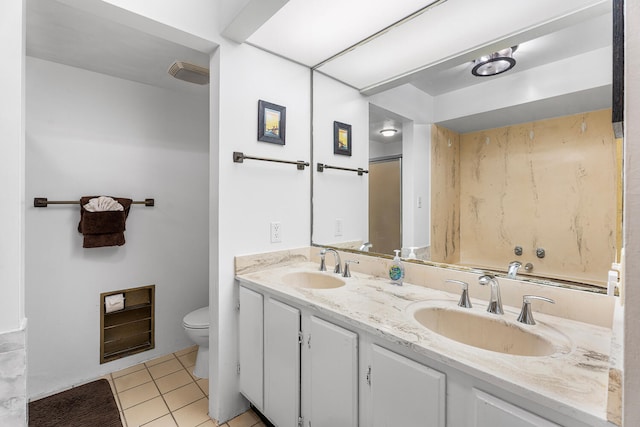 75-6082 Alii Dr Unit A207, Kailua-Kona, HI 96740 - bathroom featuring tile patterned flooring and double vanity
