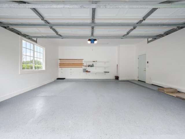 15-1535 1st Ave, Keaau, HI 96749 - garage featuring a garage door opener and baseboards