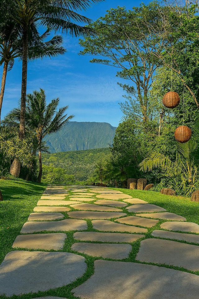 6003-B Halaulani Pl Unit 2, Kilauea, HI 96754 - mountain view