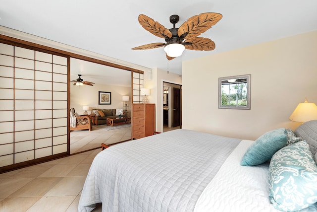 78-6800 Alii Dr Unit 7202, Kailua-Kona, HI 96740 - bedroom with light tile patterned floors