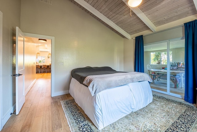 68-1785 Niu Haohao Pl, Waikoloa, HI 96738 - bedroom with light wood finished floors and wooden ceiling