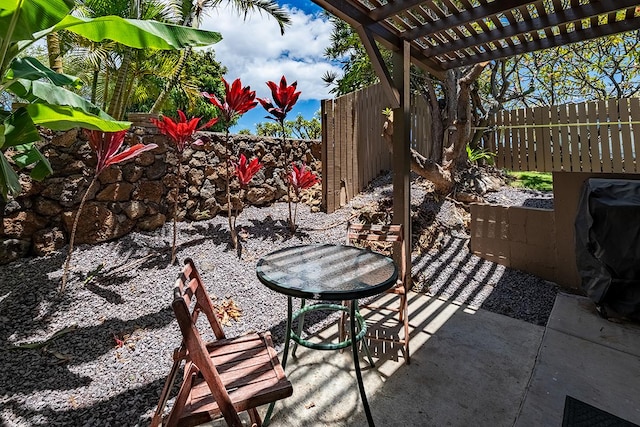 68-1785 Niu Haohao Pl, Waikoloa, HI 96738 - view of patio / terrace with a pergola