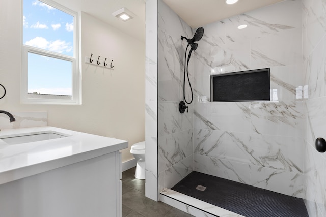 16-2078 Mauna Kea Dr, Pahoa, HI 96778 - bathroom featuring vanity and a marble finish shower