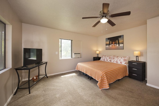 15-2736 Ahi St, Pahoa, HI 96778 - bedroom featuring carpet flooring, a ceiling fan, and a textured ceiling