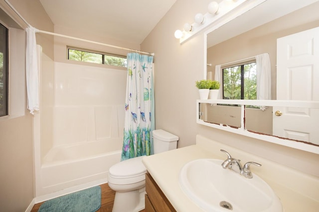 15-2736 Ahi St, Pahoa, HI 96778 - full bath featuring plenty of natural light, vanity, and shower / bathtub combination with curtain