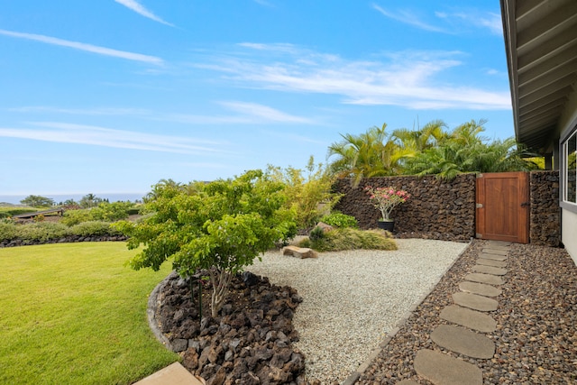 68-2182 Laakea Way, Waikoloa, HI 96738 - view of green lawn with a gate