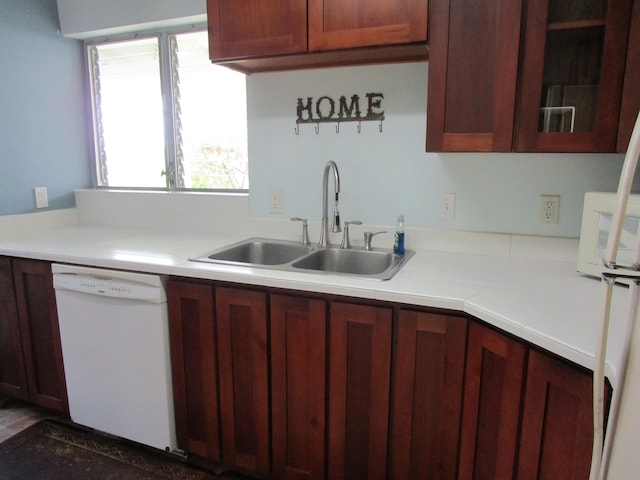 478 Hilinai St, Hilo, HI 96720 - kitchen featuring white dishwasher and light countertops